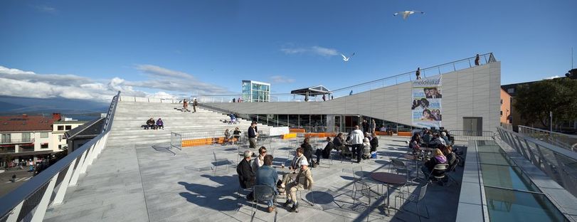 3XN architects: Cultural Center Plassen in Norvegia