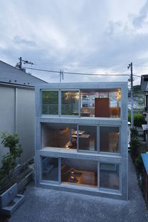 Takeshi Hosaka: casa in 60 mq di terreno a Yokohama