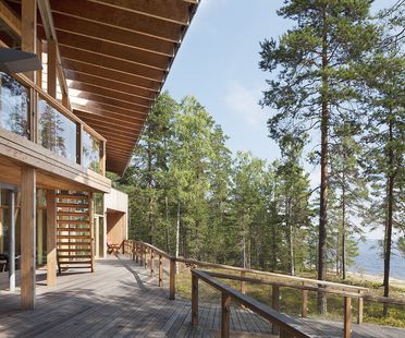 Koponen: casa sul lago Saimaa in Finlandia