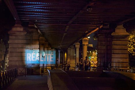 Réalité – installazione di Boa Mistura alla Nuit Blanche di Parigi