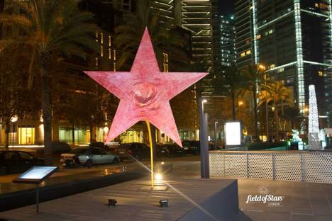 Un campo stellato per pace, amore e speranza in Libano