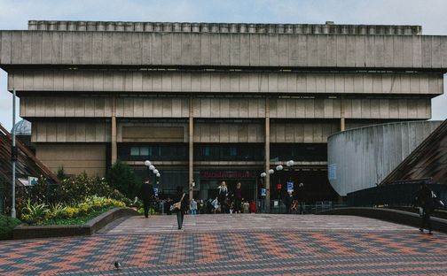 Birmingham Central Library, demolizione in atto