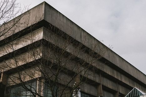 Birmingham Central Library, demolizione in atto