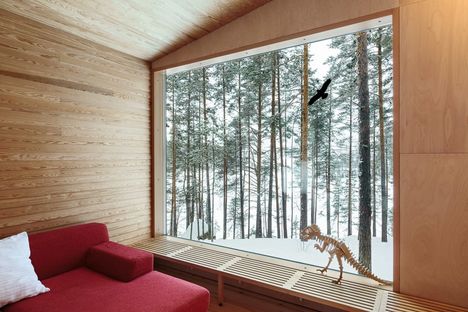 Kettukallio, una casa sul lago in Finlandia