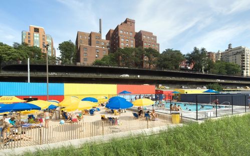 Davis Brody Bond e Spacesmith: Pop-Up Pool Brooklyn Bridge Park