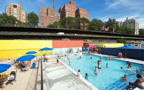 Davis Brody Bond e Spacesmith: Pop-Up Pool Brooklyn Bridge Park