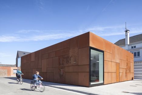 Rinnovamento della City Library a Bruges di Studio Farris