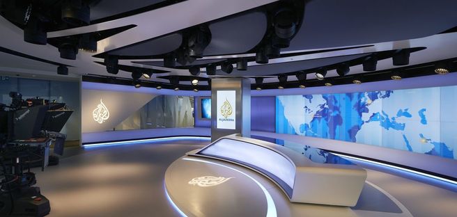 Nuovi uffici e studi TV di Al Jazeera Media Network a Londra