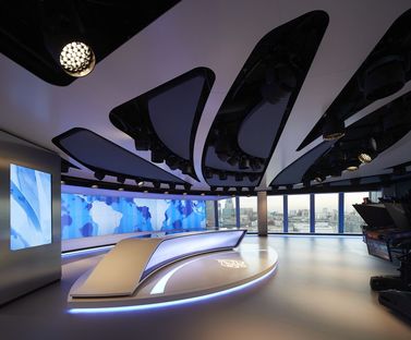 Nuovi uffici e studi TV di Al Jazeera Media Network a Londra