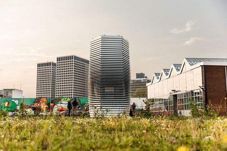 Smog Free Project by Studio Roosegaarde in Rotterdam