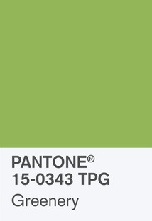 Greenery, il colore PANTONE del 2017