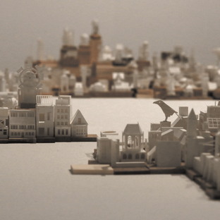 Paperholm, un progetto dell'artista Charles Young