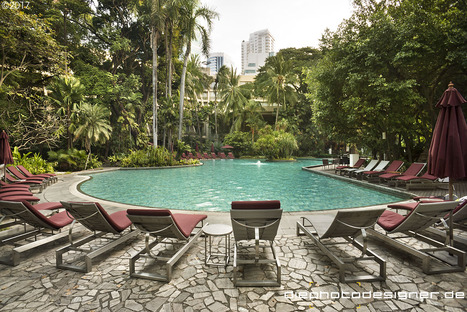 Il giardino incantato di Nai Lert Park a Bangkok