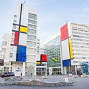Omaggio a Mondrian in scala urbana, Den Haag