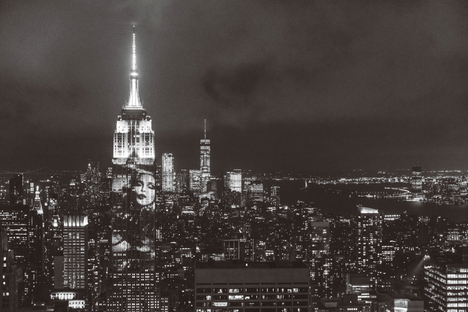 Fashion Photography sulla skyline di New York