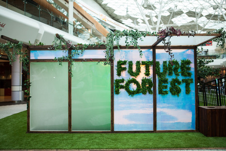 Future Forest con zip-line di Bompas & Parr a Londra