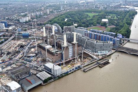 Fotografie inedite del Battersea Embankment Development, Londra