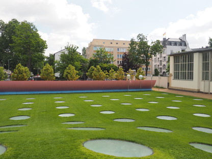 Colormaster F, installazione di Manuel Franke nello Städel Garten Frankfurt