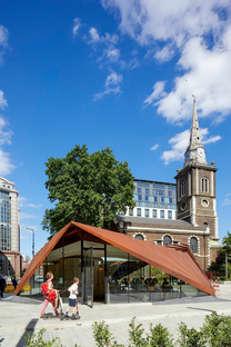 Make Architects e il Portsoken Pavilion a Londra