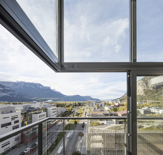 Panache di Edouard François a Grenoble, sostenibilità verticale