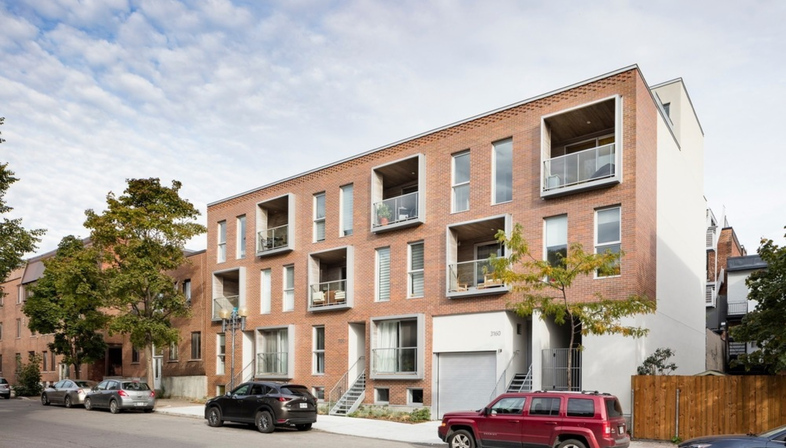 Le Jardinier, complesso residenziale sostenibile di ADHOC a Montreal