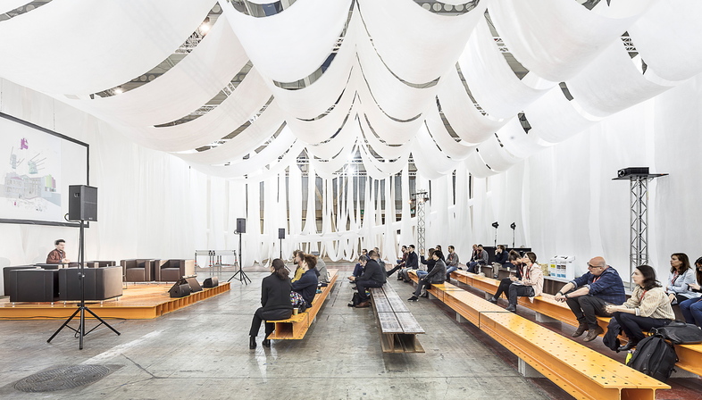 L’economia circolare in un’installazione sostenibile di Josep Ferrando Architecture