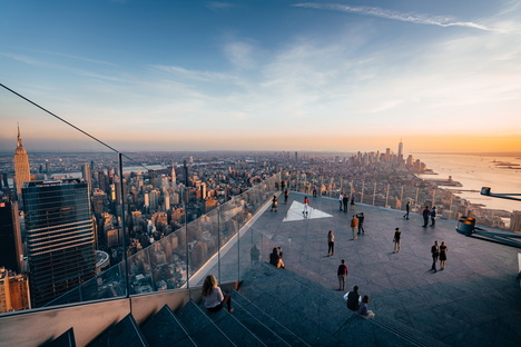 Vista panoramica: Edge a Hudson Yards New York
