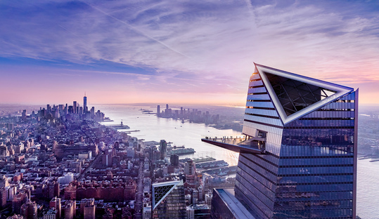 Vista panoramica: Edge a Hudson Yards New York