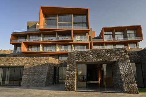 India, Aria Hotel di Sanjay Puri Architects