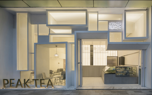 Peak Tea, uno spazio tra interno ed esterno di ONEXN Architects