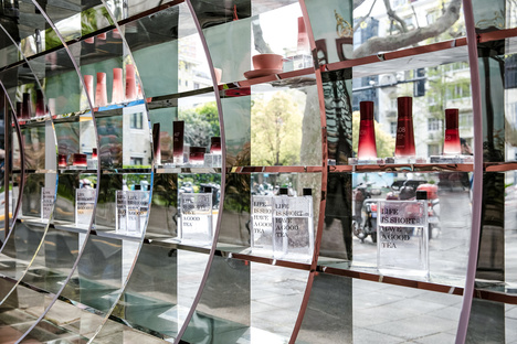 Nax Architects firma il negozio pop-up di Cosmetea a Shanghai