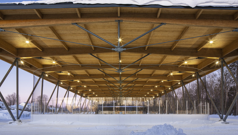 Architettura premiata per la tradizione sportiva nel Quebec