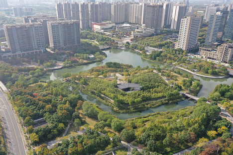 Un polmone verde, Jiading Park di Sasaki