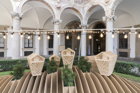 Peter Pichler Architecture, Vertical Chalets installazione a Milano