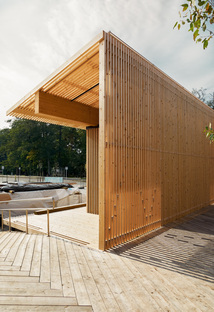 Kärdla City Pavilion di Bornstein Lyckefors Arkitekter e Mareld Landscape