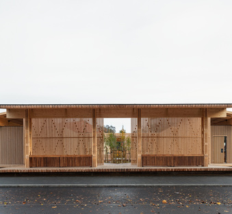Kärdla City Pavilion di Bornstein Lyckefors Arkitekter e Mareld Landscape