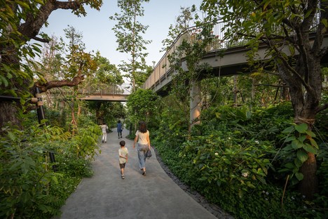 Simbiosi con la natura, un quartiere verde a Bangkok