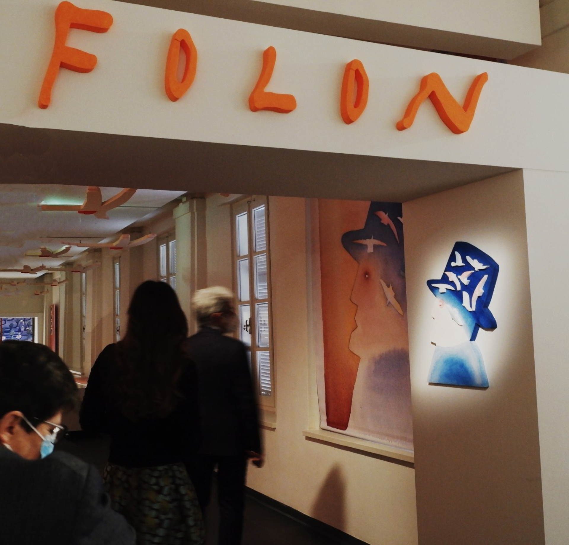 Mostra Olivetti e l'arte: Jean Michel Folon a Ivrea | Livegreenblog