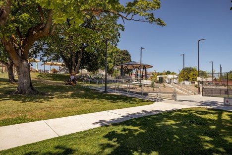 Rivitalizzare un parco, il chiosco nel Kiwanis Methow Park