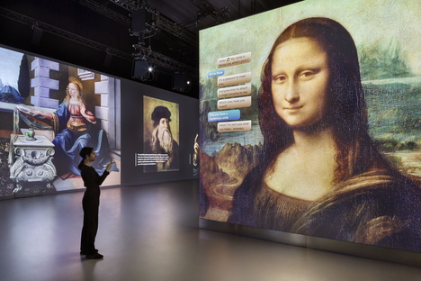 Leonardo da Vinci nella Genius Immersive Experience a Berlino