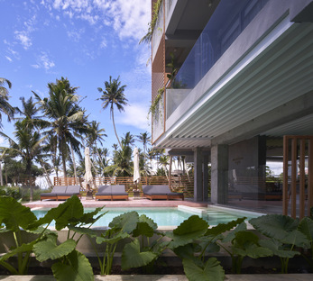 Un albergo modernista a Sri Lanka di ANARCHITECT