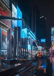 CLB Architects, padiglione sostenibile FILTER per EMIT a Times Square