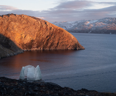 Konstantin Ikonomidis, un padiglione in vetro in Groenlandia