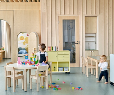 Interior design di Fyra per un asilo nido a Helsinki