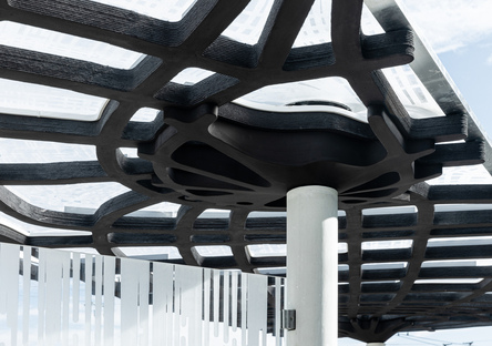 Una fermata del tram stampata 3D a Praga di So Concrete