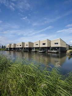 Abitare sull'acqua. Water+Reed, BLAUW architects.