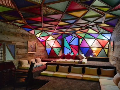 Arte ed Interior Design sostenibile: Progetto “Asleep in the Cyclone” al 21c Museum Hotel.
