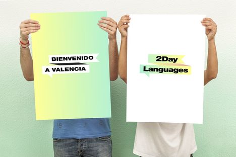 Scuola di lingue a Valencia. Progetto di Masquespacio.