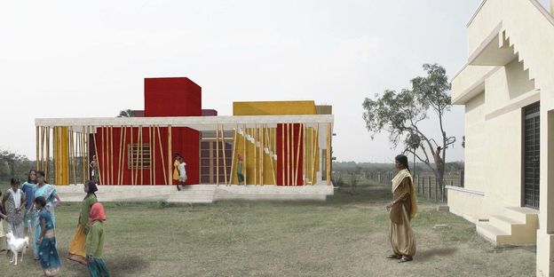 Architettura in India: Casa Rana di Made in Earth, un progetto responsabile