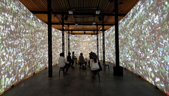 Floornaturelive alla Biennale di Venezia, padiglione messicano.